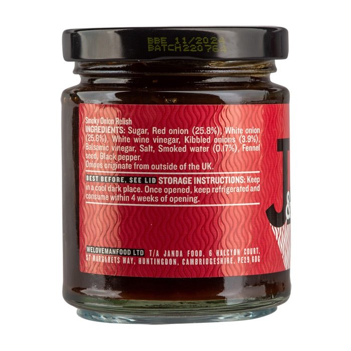 Smoky Onion Relish - Janda Food