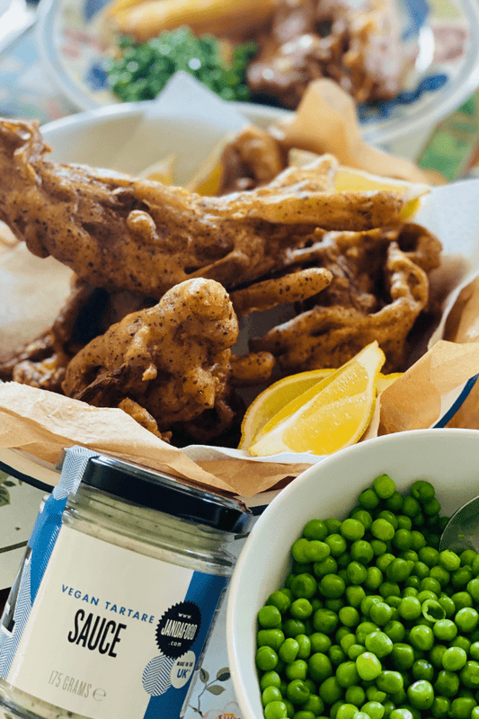 Easy Vegan Fish and Chips - Janda Food