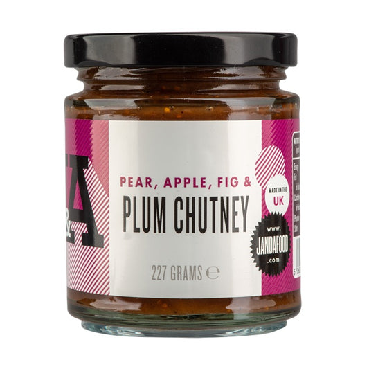 Janda Pear, Apple, Fig & Plum Chutney, 227g