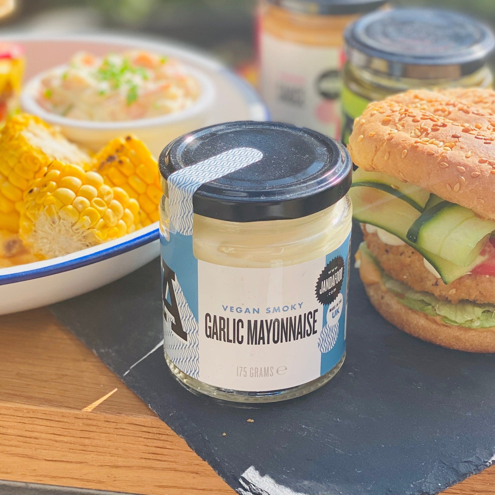 Vegan Smoky Garlic Mayonnaise - Janda Food