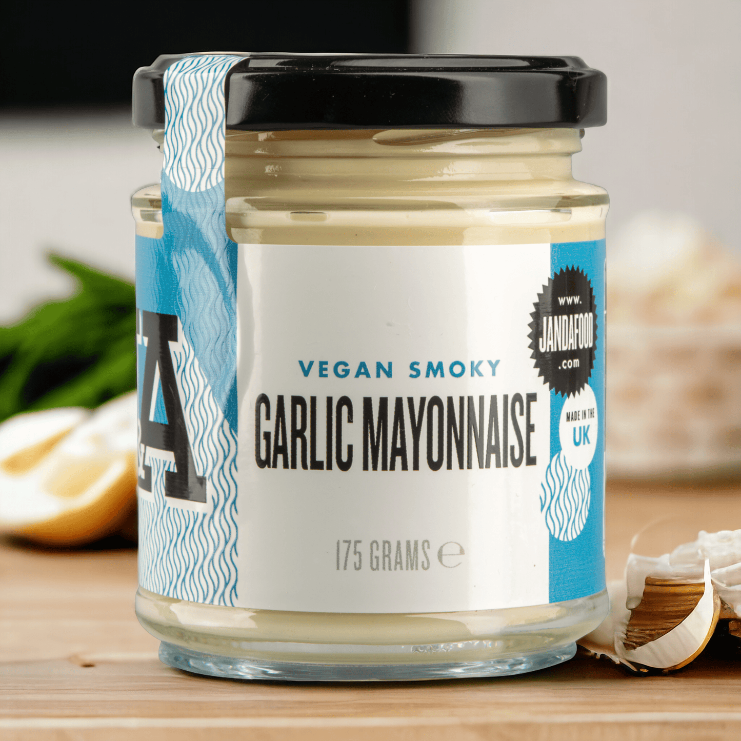 Vegan Smoky Garlic Mayonnaise - Janda Food